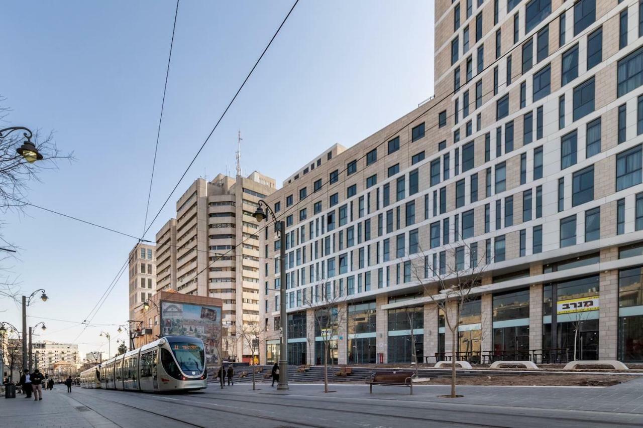 Modern Flat On Best Location In Town Jerusalem Exterior photo